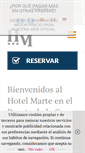 Mobile Screenshot of hotel-marte.com